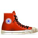 Converse-Red tasi-dirty icon